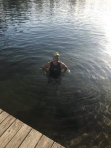 Done with Half Ironman Swim